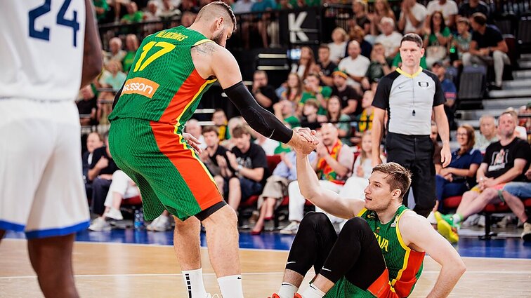 Pasaulio krepšinio čempionato atranka: Lietuvos rinktinė pertrauką pasitinka su persvara