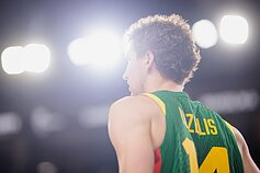Matas Buzelis, pasaulio čempionato atranka: Lietuva – Didžioji Britanija