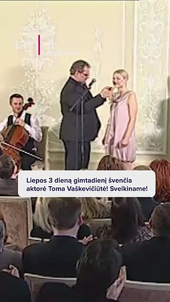 Liepos 3 d. gimtadienį švenčia Toma Vaškevičiūtė! Sveikiname! 2010 m. laida