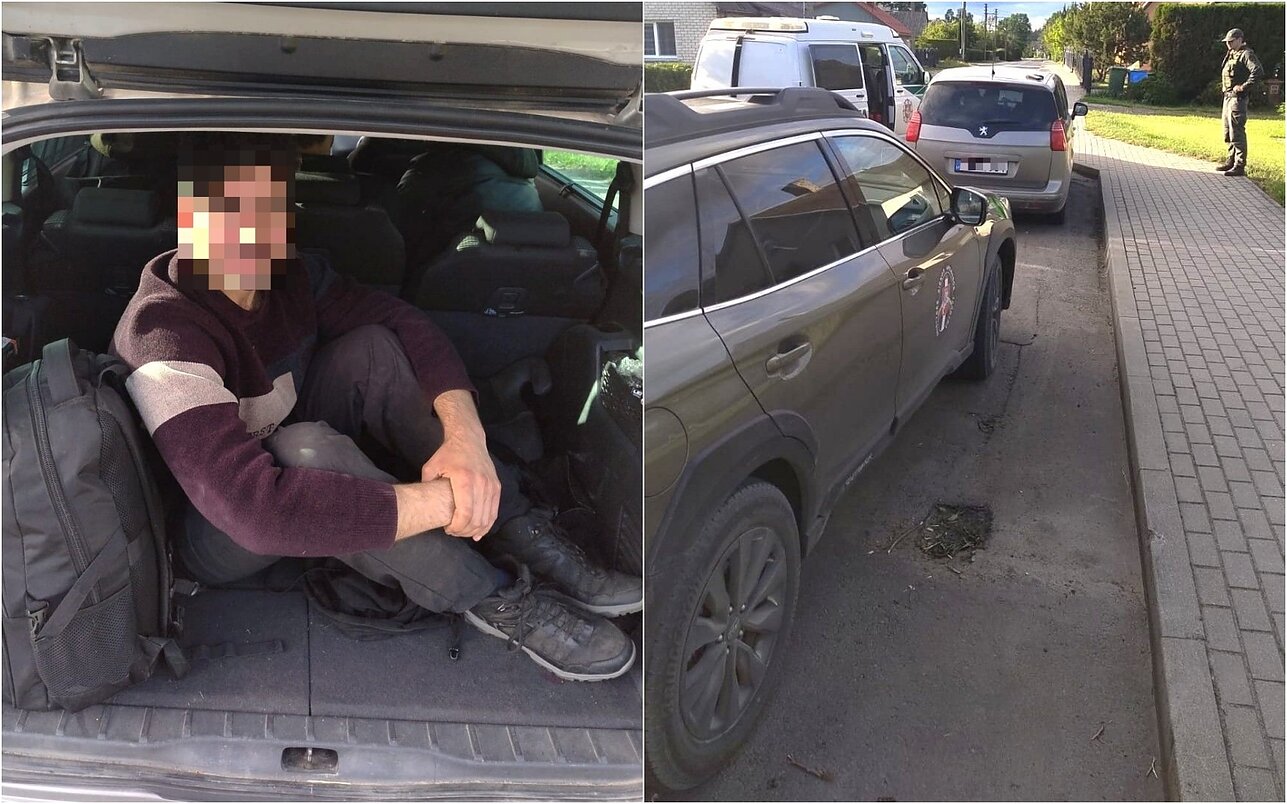 Ukmergės rajone sučiupti 17 neteisėtų migrantų į Vakarus vežę rumunas ir ispanas Ukmergės rajone sučiupti 17 neteisėtų migrantų į Vakarus vežę rumunas ir ispanas