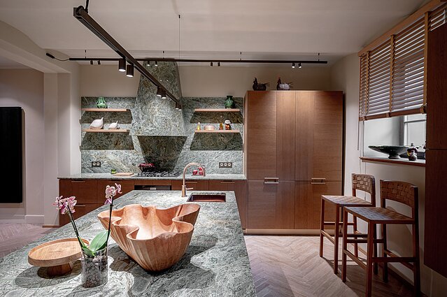 Išskirtinio būsto Vilniaus centre interjeras