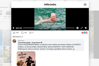 Lietuvės paskelbtas įrašas socialiniame tinkle sukėlė tikrą audrą Lietuvės paskelbtas įrašas socialiniame tinkle sukėlė tikrą audrą