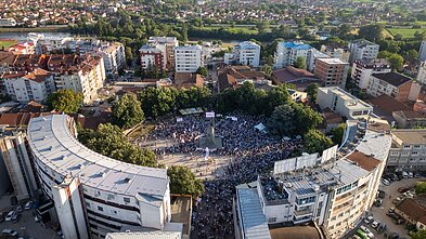 Протесты в Сербии