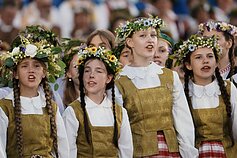 Moksleiviai 2024 metų Lietuvos dainų šventėje Moksleiviai 2024 metų Lietuvos dainų šventėje