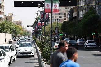 Teheranas per Ali Khamenei laidotuves Teheranas per Ali Khamenei laidotuves