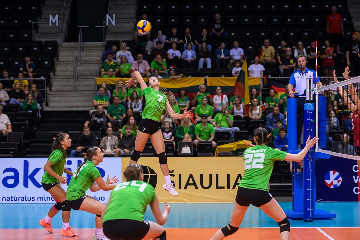 Europos U18 tinklinio čempionatas: Lietuva – Vokietija