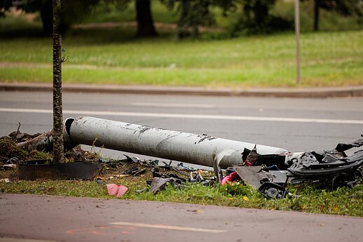 Dvi gyvybes nusinešusi avarija Vilniuje