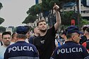 Protestai sostinėje Tiranoje vyksta kasdien (asociatyvi nuotr.).