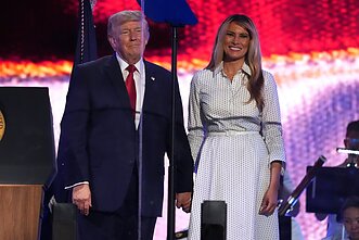 Donaldas Trumpas, Melania Trump Donaldas Trumpas, Melania Trump