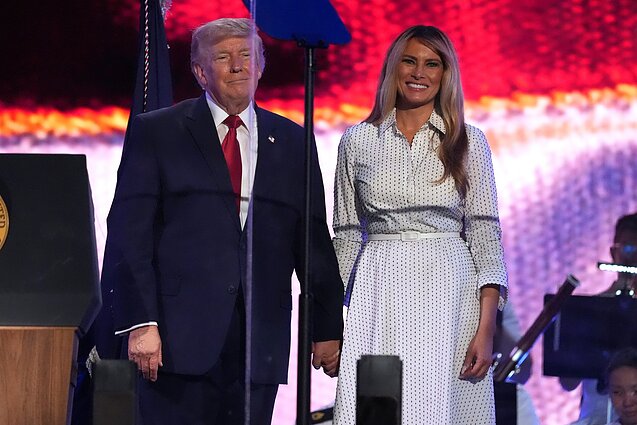 Donaldas Trumpas, Melania Trump Donaldas Trumpas, Melania Trump