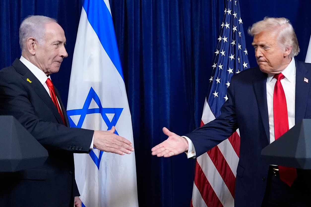 Benjaminas Netanyahu, Donaldas Trumpas Benjaminas Netanyahu, Donaldas Trumpas