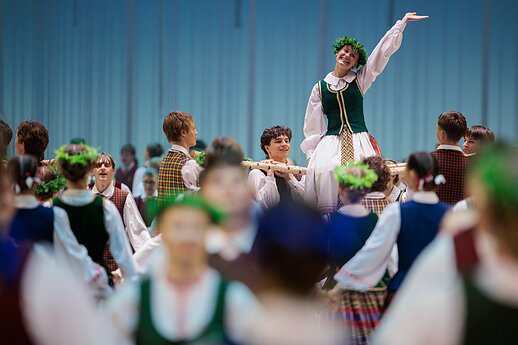 Moksleivių dainų šventė Šokio diena „Ratu, ratu!“
