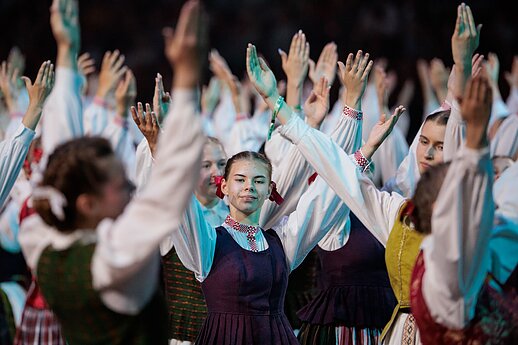 Moksleivių dainų šventė Šokio diena „Ratu, ratu!“