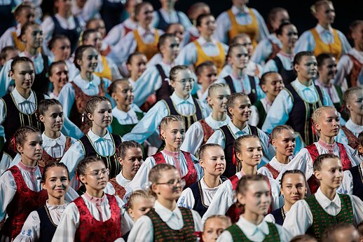 Moksleivių dainų šventė Šokio diena „Ratu, ratu!“