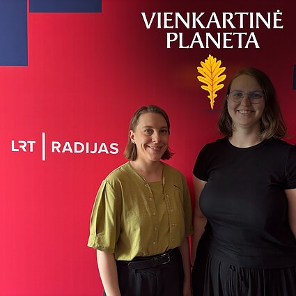 Neringa Čėnaitė ir Aistė Bakaitytė-Bagdonė