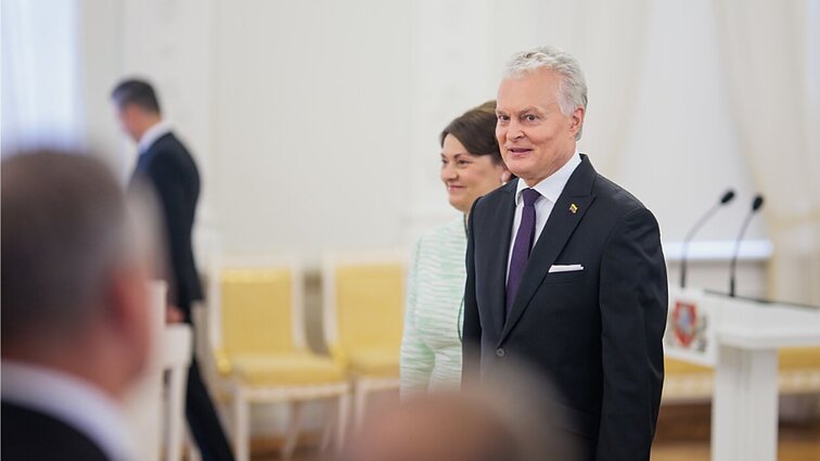 Valstybės apdovanojimų įteikimo ceremonija
