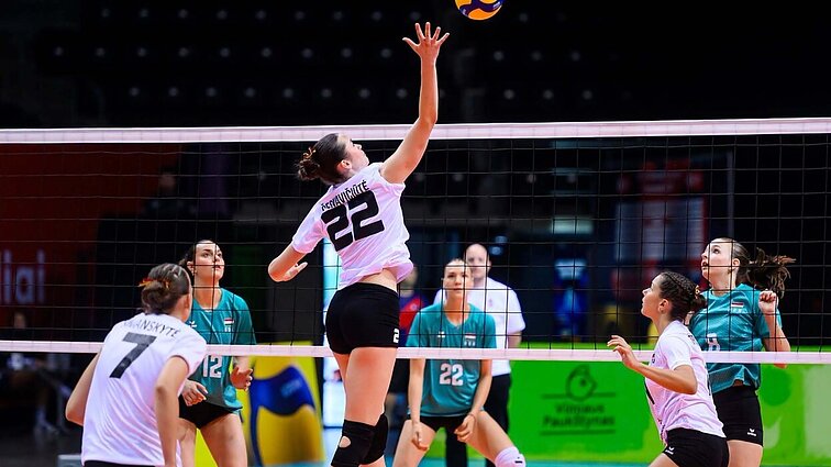 Europos merginų U18 tinklinio čempionatas. Lietuva – Graikija