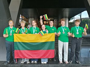Lietuviai 12-ojoje Europos šalių geografijos olimpiadoje iškovojo septynis medalius. 