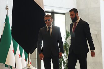 Emmanuelis Macronas Sirijoje Emmanuelis Macronas Sirijoje