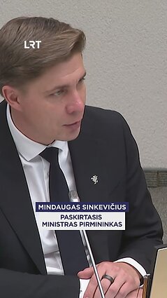 Seime pateikta 21-osios Vyriausybės programa