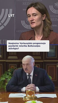 Naujos Vyriausybės retorika Baltarusijos atžvilgiu