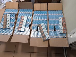 Nelegalių cigarečių kroviniai Nelegalių cigarečių kroviniai
