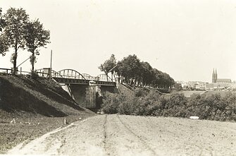 Lietuvos ir Vokietijos siena. Tiltas per Širvintą. Apie 1925 m. Lietuvos ir Vokietijos siena. Tiltas per Širvintą. Apie 1925 m.