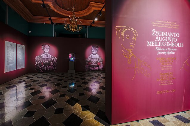 „Žygimanto Augusto meilės simbolis. Elžbietos ir Barboros portretų diptikas“ „Žygimanto Augusto meilės simbolis. Elžbietos ir Barboros portretų diptikas“