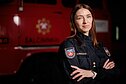 Erika Laurinėnienė, pierwsza na Litwie kobieta kierująca jednostką Straży Pożarnej i Ratownictwa