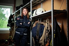 Erika Laurinėnienė, pierwsza na Litwie kobieta kierująca jednostką Straży Pożarnej i Ratownictwa Erika Laurinėnienė, pierwsza na Litwie kobieta kierująca jednostką Straży Pożarnej i Ratownictwa