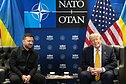 Wołodymyr Zełenski i Donald Trump