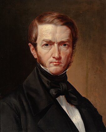 Kanutas Ruseckas (1800–1860). Autoportretas. Apie 1831–1840. Drobė, aliejus Kanutas Ruseckas (1800–1860). Autoportretas. Apie 1831–1840. Drobė, aliejus
