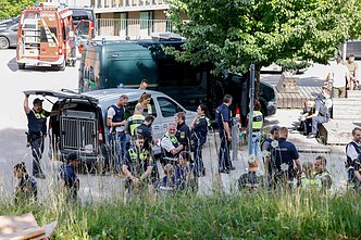 Bavarijos mokykloje per išpuolį sužeisti keli žmonės, įtariamasis sulaikytas