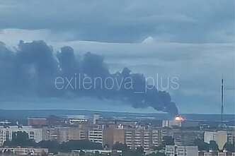 Dronų smūgiai Tverėje