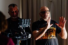 Filmo „Labas rytas, mano meile?“ filmavimas