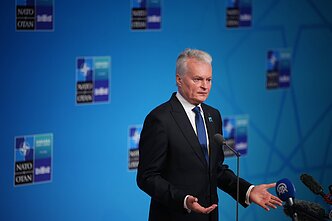 Gitanas Nausėda w Ankarze