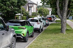 Palanga, automobilių parkavimas kurorte, Sporto gatvė Palanga, automobilių parkavimas kurorte, Sporto gatvė