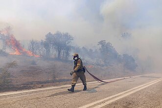 Miško gaisras Ispanijoje