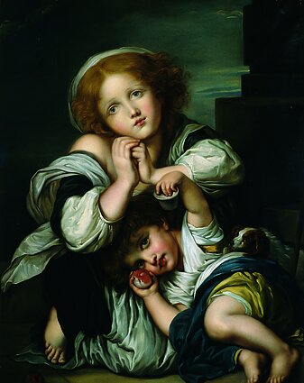 Jean-Baptiste Greuze. Vaikai. 18 a. pab. Žemaičių muziejus „Alka“ Jean-Baptiste Greuze. Vaikai. 18 a. pab. Žemaičių muziejus „Alka“
