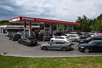 Degalų trūkumas Rusijoje