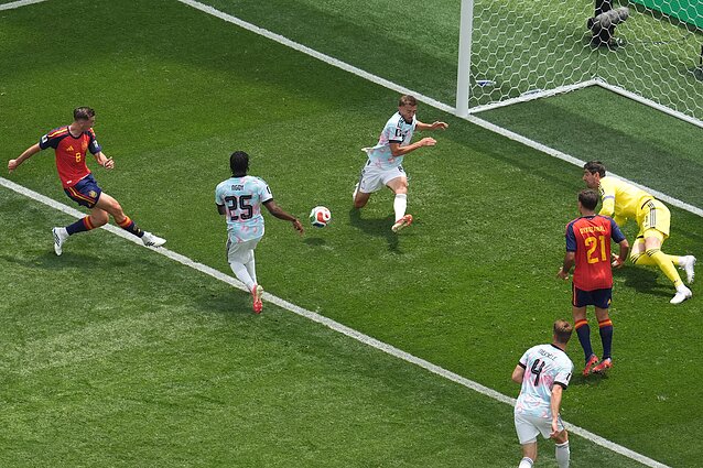 Pasaulio futbolo čempionato ketvirtfinalis: Ispanija – Belgija Pasaulio futbolo čempionato ketvirtfinalis: Ispanija – Belgija