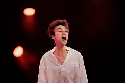 Britų žvaigždė Jacobas Collieris su orkestru surengė koncertą Vilniuje