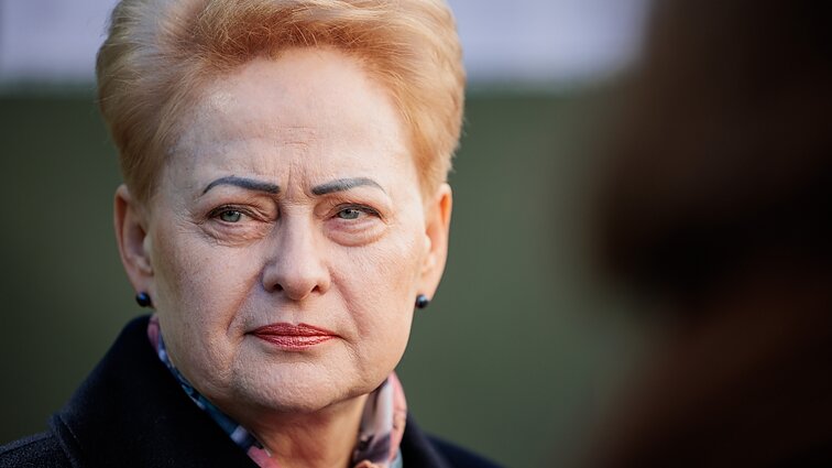 Čikagos lietuvių šokių šventėj dalyvavusi Grybauskaitė: noras išlikti lietuviais – stiprus