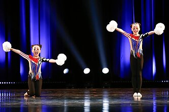 Elina Ostrovska na mistrzostwach Europy w cheerleadingu Elina Ostrovska na mistrzostwach Europy w cheerleadingu