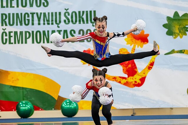 Elina Ostrovska na mistrzostwach Europy w cheerleadingu Elina Ostrovska na mistrzostwach Europy w cheerleadingu
