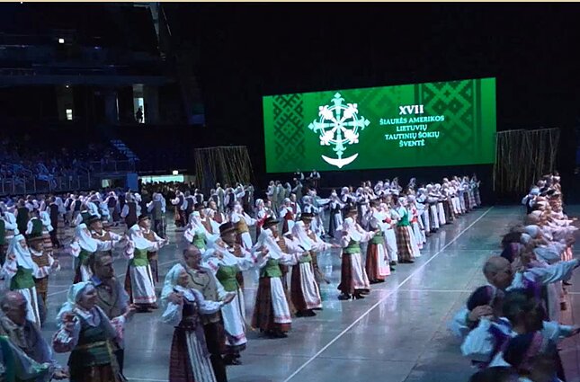 Šiaurės Amerikos lietuvių šokių šventės akimirka 2026 m. Šiaurės Amerikos lietuvių šokių šventės akimirka 2026 m.