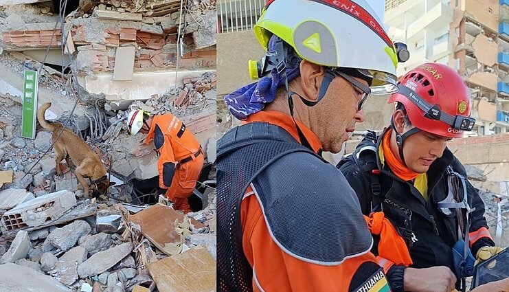 Į Vilnių iš Venesuelos grįžo Lietuvos gelbėtojai Į Vilnių iš Venesuelos grįžo Lietuvos gelbėtojai