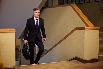 Kęstutis Budrys susitiko su Seimo konservatoriais