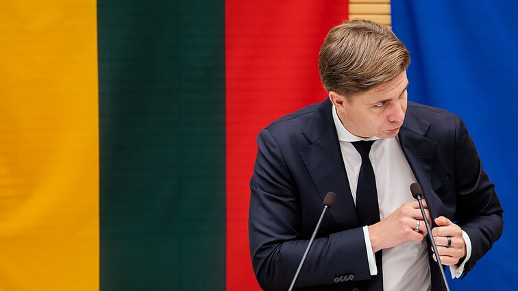 Sinkevičius: Vyriausybės programa Seimui pateikta jau po prezidento dekreto