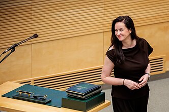 Prisiekė ministrė Inga Ruginienė